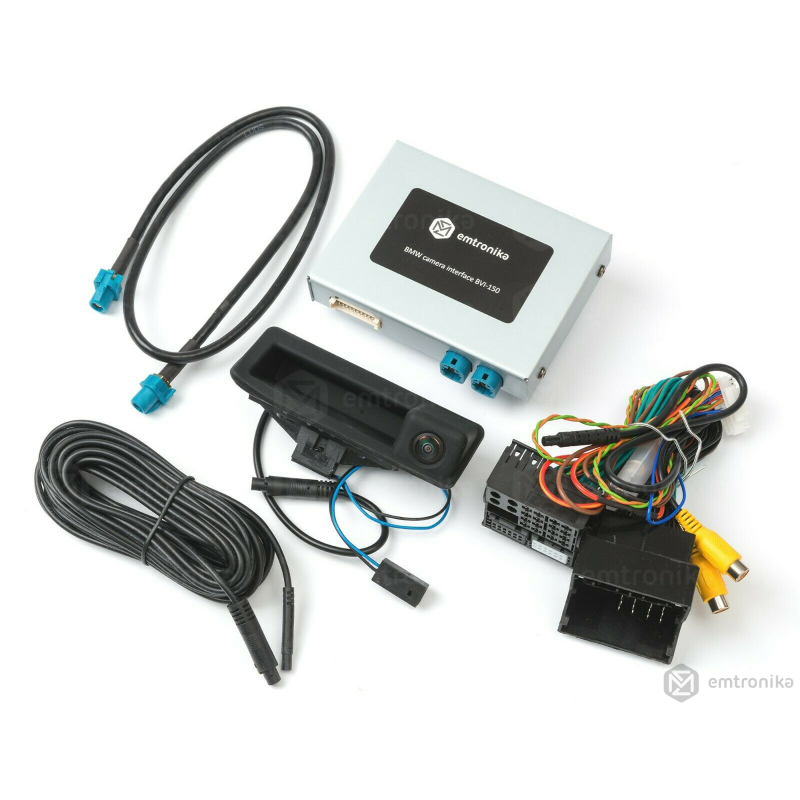 BMW BVI150 Reverse Camera Retrofit Kit for E-series Models - CIC, Champ Systems