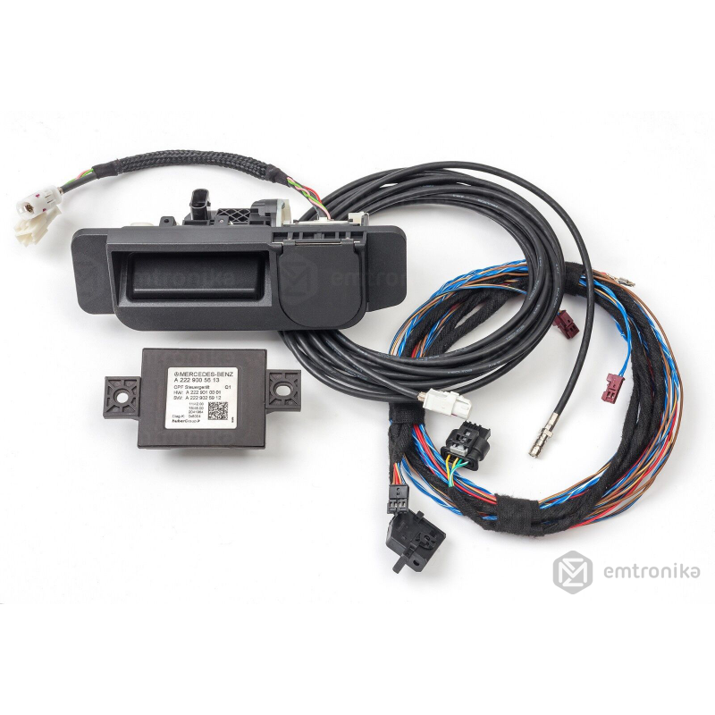 Original MERCEDES C W205 GLC X253 motorized reverse backup camera retrofit kit